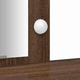  Toaletni stol Smeđa 102 x 33 x 135 cm Konstruirano drvo | shoptok.hr