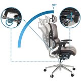 MID.YOU Vrtljivi Stol Ergo-u2 L, Temno Rjava | Shoptok.si
