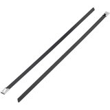 TRU COMPONENTS vezica za kabele 521 mm crne boje s prevlakom 1592788 TC-BSTC-521L203 1 kom. Cijene