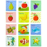  Edukativne mekane kocke za učenje i igru sa motivima - 7x7 cm | shoptok.hr