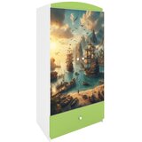  Dječji ormar - BROD - zeleni | shoptok.hr