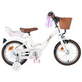 Volare dječji bicikl Blossom 14″ bijele boje | shoptok.hr