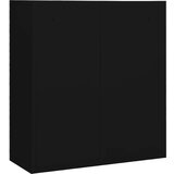 vidaXL uredski ormarić crni 90 x 40 x 102 cm čelični | shoptok.hr