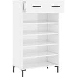 Ormarić za cipele sjajni bijeli 60x35x105 cm konstruirano drvo | shoptok.hr
