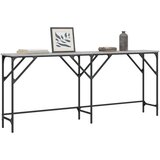  The Living Store Konzolna mizica siva sonoma 180x29x75 cm inženirski les - Konzolna Mizica, (21444169) Cene