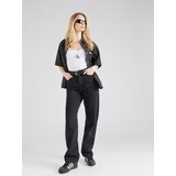 Calvin Klein Jeans Top temno liila / črna / bela | Shoptok.si