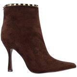 Exé Shoes Škornji Angelia 790 Botin Angelia Fabric Kostanjeva Cene