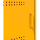 vidaXL Noćni ormarići 2 kom žuta boja senfa 36 x 39 x 50,5 cm čelični | shoptok.hr