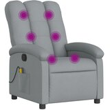  fotelja za odmor, svijetlo siva tkanina | shoptok.hr