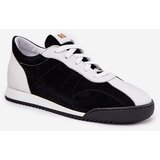 Laura Messi Ladies Leather Sports Shoes 2935 Black | ePonuda.com