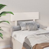  Uzglavlje za krevet bijelo 103,5x3x81 cm od masivne borovine | shoptok.hr