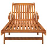  Ležaljke za sunčanje 2 kom od masivnog bagremovog drva | shoptok.hr