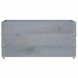  Okviri za palete 3 kom sivi 120 x 80 cm od masivne borovine | Eponuda.com