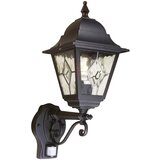 Elstead Lighting Elstead Norfolk Zunanja svetilka s senzorjem gibanja, 1 luč, črna, IP43, E27, (22100135) | Shoptok.si