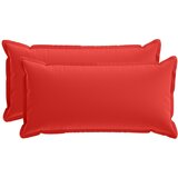  Presvlaka za jastuk 2 kom. HOUTEN Crvena 40 x 80 cm Poliester | shoptok.hr
