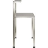  Stol za presađivanje 80 x 50 x 104 cm Nehrđajući čelik Srebrna | shoptok.hr