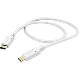 Hama USB polnilni kabel USB 2.0 USB-C® vtič\, USB-C® vtič 1.50 m bela 00201592, (20614401) | Shoptok.si