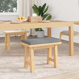  Jastučić za klupu Tkanina Svjetlosiva Dubina 35 cm | shoptok.hr