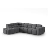 Micadoni Home Siva kutna garnitura Lisa – | shoptok.hr