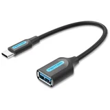 Vention USB 3.1(Gen 1) C Male to A Female OTG Cable 0.15M Black