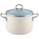 RIESS LONEC / KOZICA KOZICA 4 L 20 CM VISOKA S STEKL. POKROVOM AVORIO cene