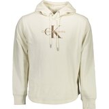 Calvin Klein WHITE MEN&#39;S SWEATSHIRT WITHOUT ZIP Cene