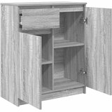 Komoda s ladicom siva sonoma 71x35x84 cm konstruirano drvo | shoptok.hr