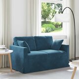 SOFA Plava 138 x 78 x 80 cm Baršun | shoptok.hr