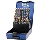 set spiralnih burgija hss-e (co 5%) din 338 Ø1-10mm 19kom. KE10 11401330019