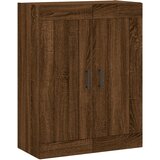 Maison Chic Stenska omarica - Zidna omarica rjavi hrast 69,5x34x90 cm inženirski les iu476, (22062784) Cene