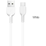  Podatkovni / polnilni kabel USB- - USB Type-C - Hoco X20 - 3m - beli