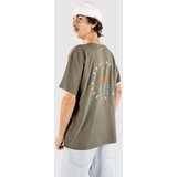 Passenger Escapism Recycled Cotton T-shirt dusty olive Cene