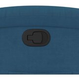  Naslanjač moder žamet | Shoptok.si