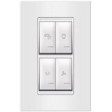 Aling Conel Univerzalno kopalniško stikalo vertikalno 4x16A 250V~ z indikacijo in omarico 4M, belo, (21227082) Cene