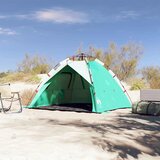 Šator za plažu za 3 osobe vodootporni morskozeleni | shoptok.hr