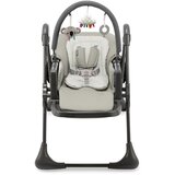 Kinderkraft stol za hranjenje Tummie grey | Shoptok.si