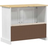 Ormarić za umivaonik Bijelo 73 x 33 x 60 cm Čvrsto borovo drvo | Eponuda.ba