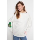 Trendyol Sweatshirt - Ecru - Regular fit | Shoptok.si