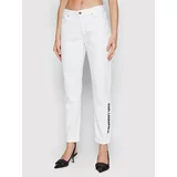 Karl Lagerfeld Jeans hlače 221W1101 Bela Regular Fit
