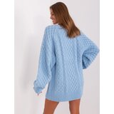 Wool Fashion Italia Sweater-AT-SW-2367-2.64P-Light Blue | Shoptok.si