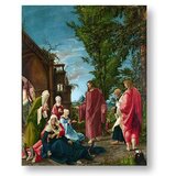  Slike na platnu Albrecht Altdorfer - Christ taking Leave of his Mother | Shoptok.si