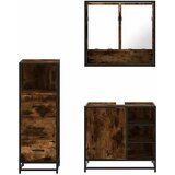  3-dijelni set kupaonskog namještaja boja hrasta drveni | shoptok.hr