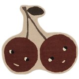 OYOY Mini Otroška preproga iz mešanice volne 86x76 cm Cherry – Cene
