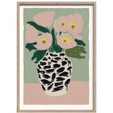 Styler Tiskana slika z okvirjem 50x70 cm Spotted Vase – | Shoptok.si