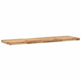  Plutajuće police 4kom s uljnim premazom 120x40x4cm drvo bagrema | Shoptok.si