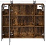  Kopalni&amp;scaron;ka ogledalna omara Dimljeni oreh 73,5 x 16 x 62,5 cm, (5000232864) Slike
