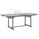  Vrtni blagovaonski stol (150 - 200)x100x75 cm od drva bagrema | shoptok.hr
