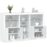  Komoda z LED lučkami bela 162x37x100 cm Cene