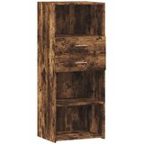 vidaXL Visoka komoda boja hrasta 50 x 42,5 x 124 cm konstruirano drvo | shoptok.hr