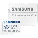  Samsung Memorijska kartica EVO PLUS MicroSD 512GB + Adapter MB-MC512SA | ePonuda.com